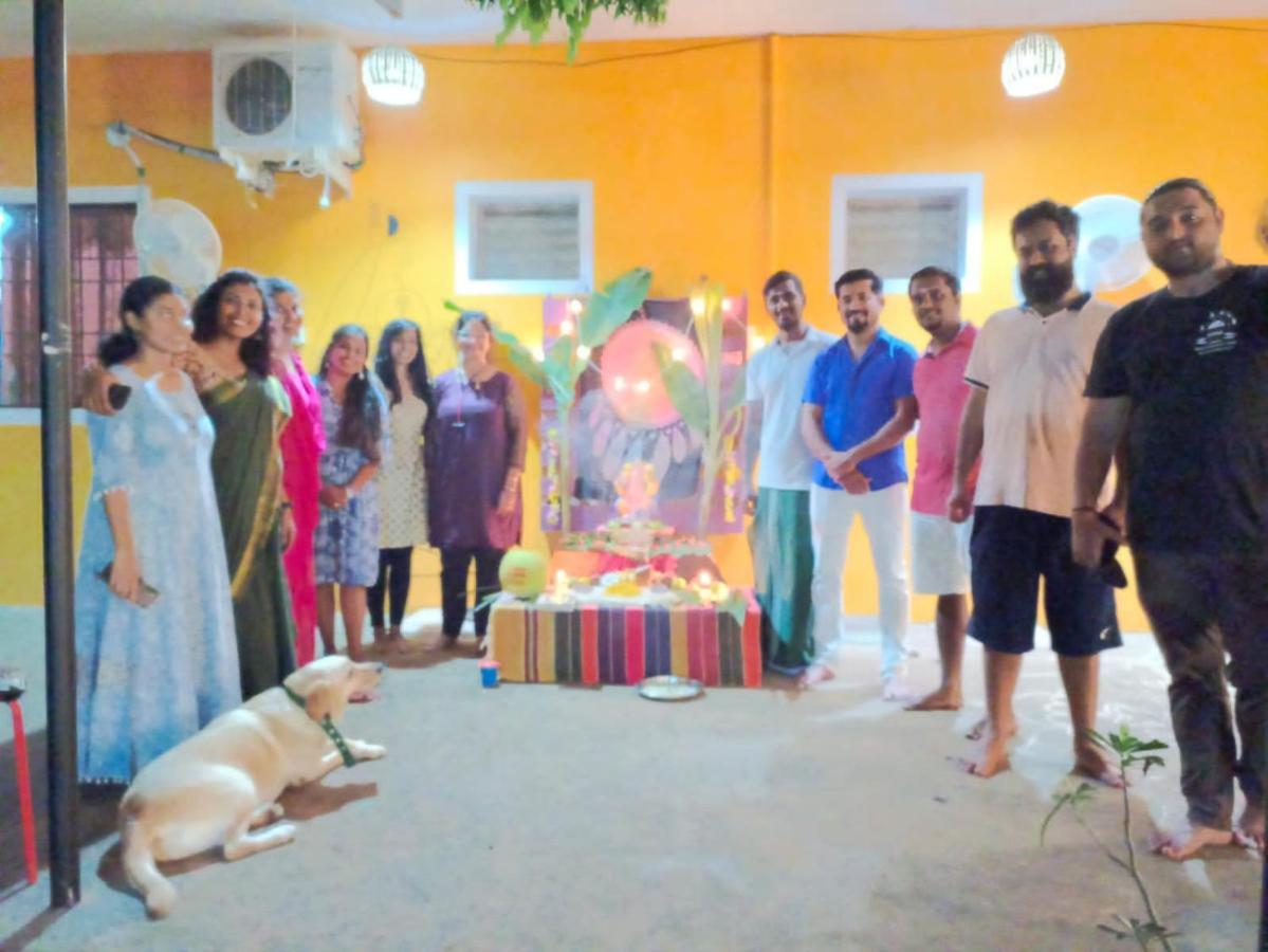 Hostel Travellers Tribe By Livelehood Habitat Auroville Exterior foto